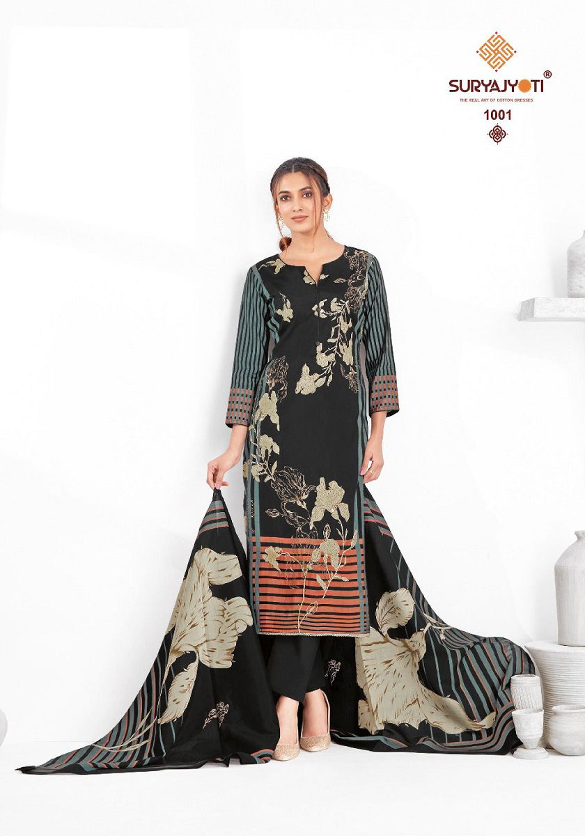 Prabha Vol 1 By Suryajyoti Printed Pure Modal Dress Material Wholesale Price In Surat